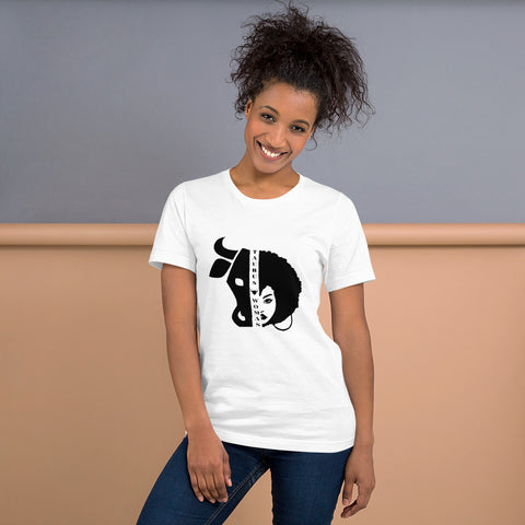 Taurus African American Woman Short-Sleeve Women's T-Shirt