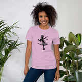 Lady Libra African American Woman Short-Sleeve Women's T-Shirt