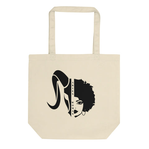 Aries African American Woman Eco Tote Bag