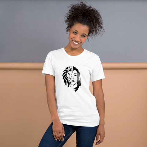 Leo Woman African American Woman Short-Sleeve Women's  T-Shirt