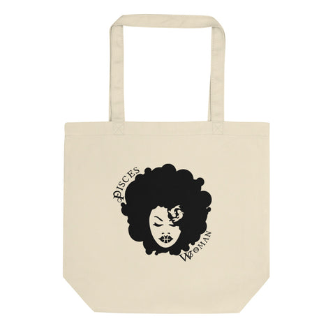 Pisces African American Woman Eco Tote Bag