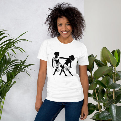Gemini African American Woman Short-Sleeve Women's T-Shirt