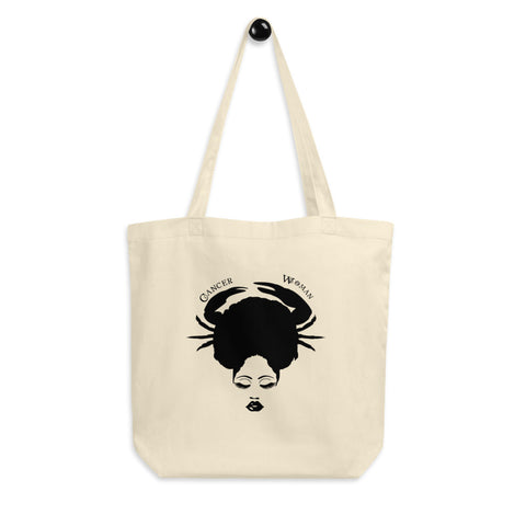 Cancer African American Woman Eco Tote Bag