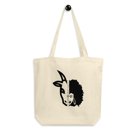 Capricorn African American  Woman Eco Tote Bag